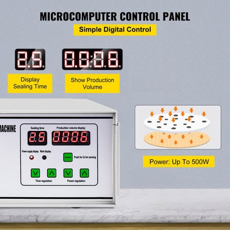 Microcomputer Control Panel Induction Cap Sealing Machine