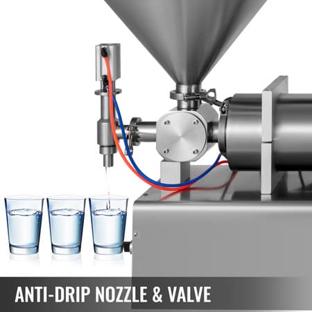 2 Anti-drip Nozzles & Valves