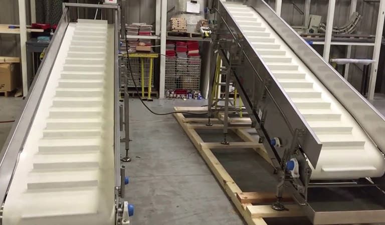 Stainless Incline/Elevating Conveyor Stainless Incline/Elevating Conveyor Manufacturers in Bangalore