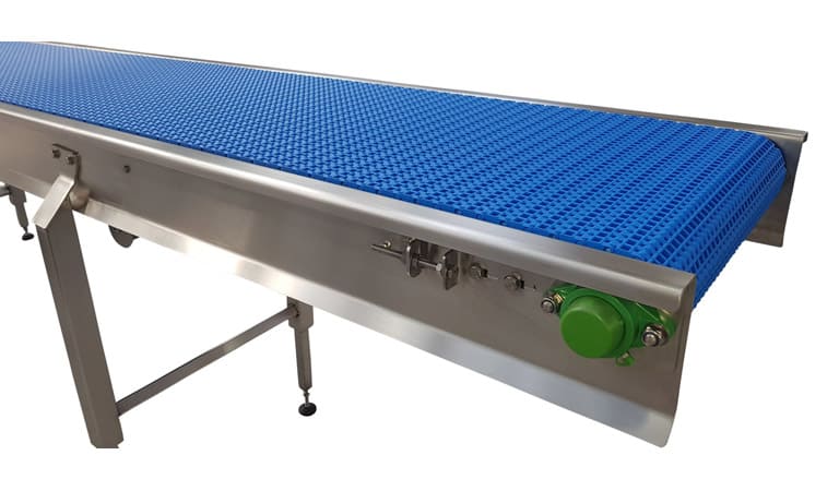 Stainless Modular Belt Conveyor Stainless Modular Belt Conveyor Manufacturers in Bangalore